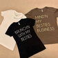 Business Besties Brunch Short Sleeved Mind'n My Besties Business T-Shirt